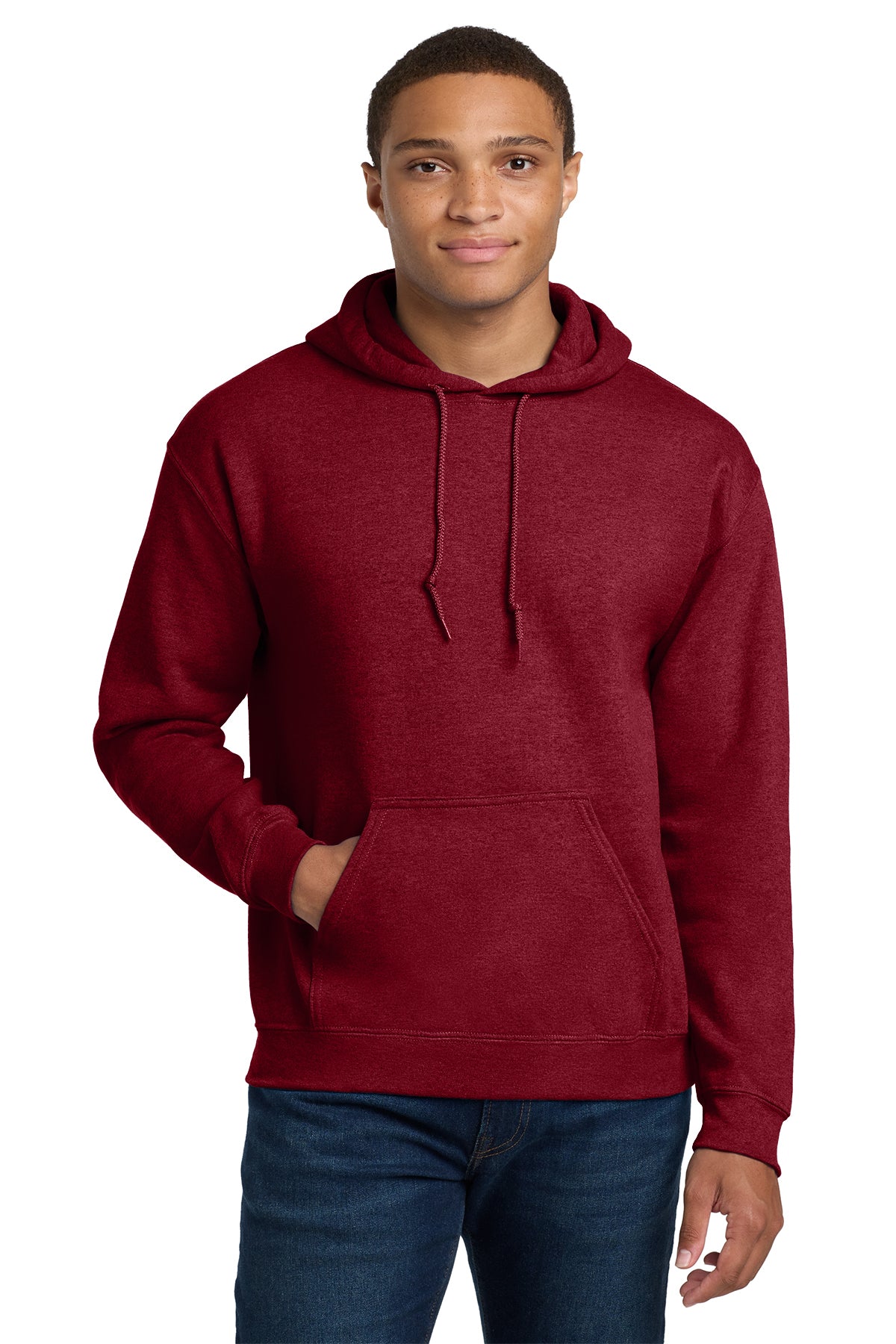 Gildan 18500 Heavy Blend Hoodie - Antique Cherry Red