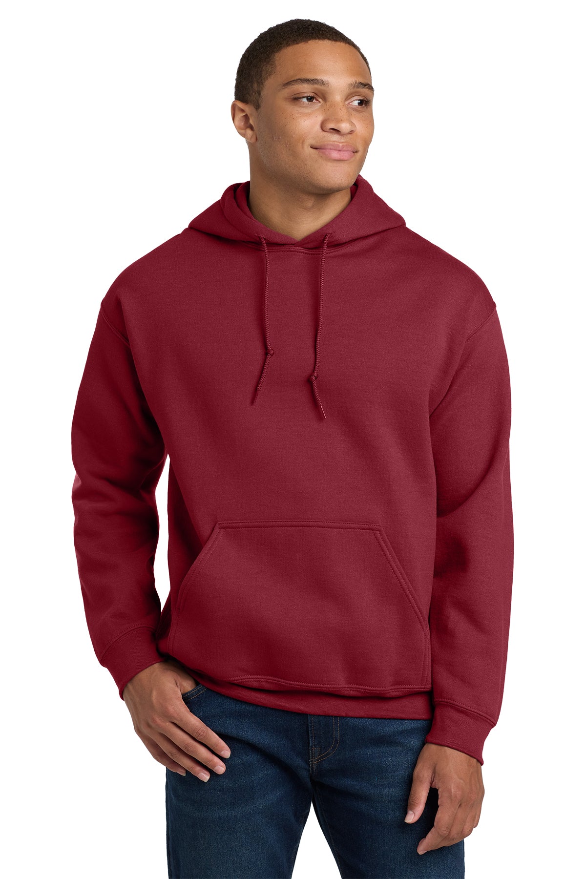 Gildan 18500 Heavy Blend Hoodie - Cardinal Red