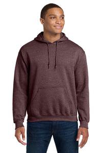 Gildan 18500 Heavy Blend Hoodie - Heather Dark Maroon