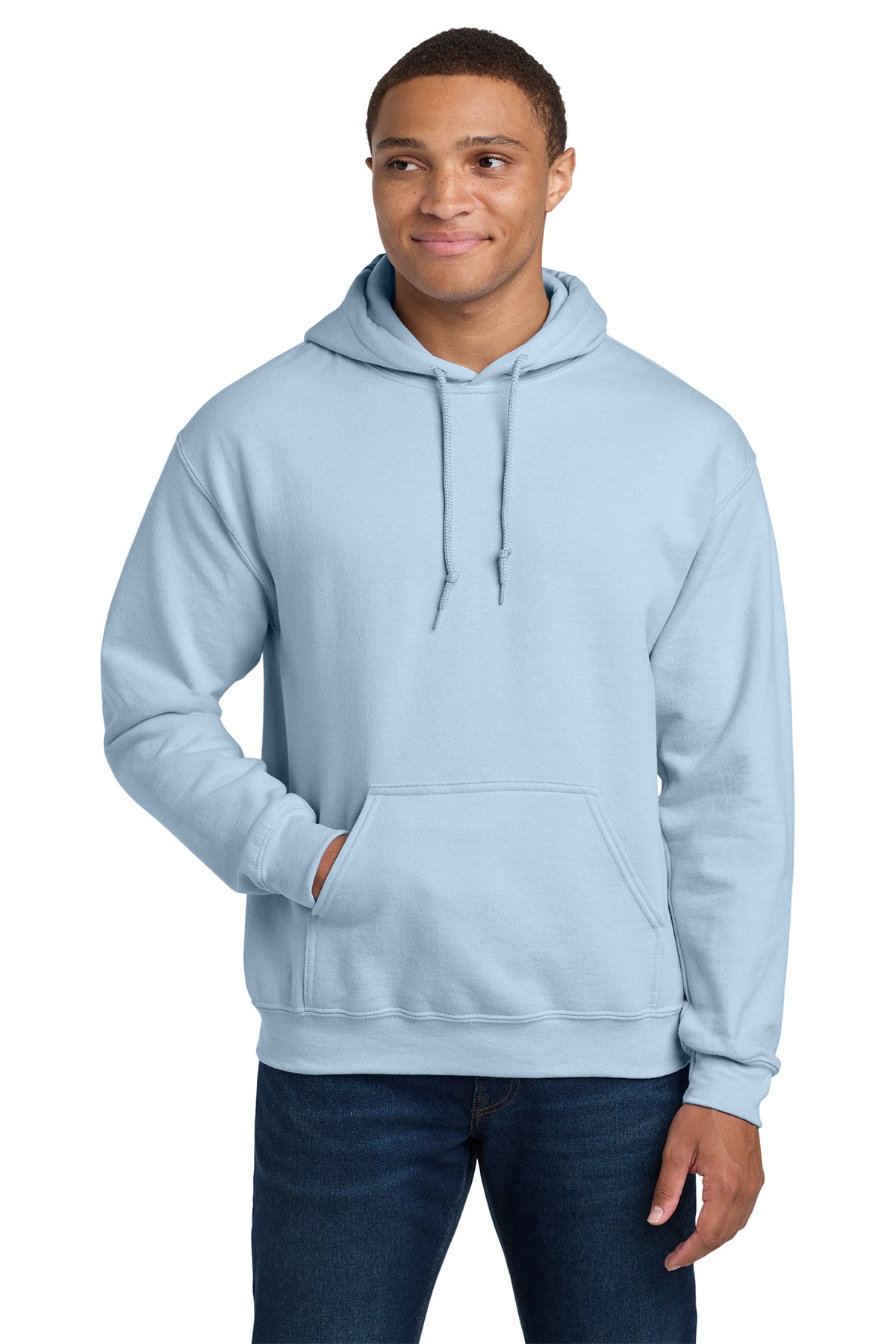 Gildan 18500 Heavy Blend Hoodie - Light Blue