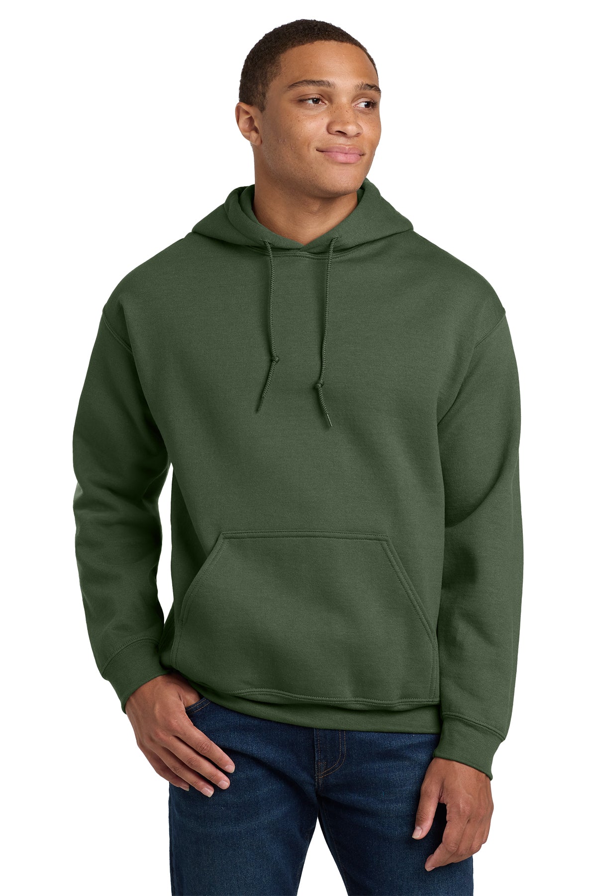 Gildan 18500 Heavy Blend Hoodie - Military Green