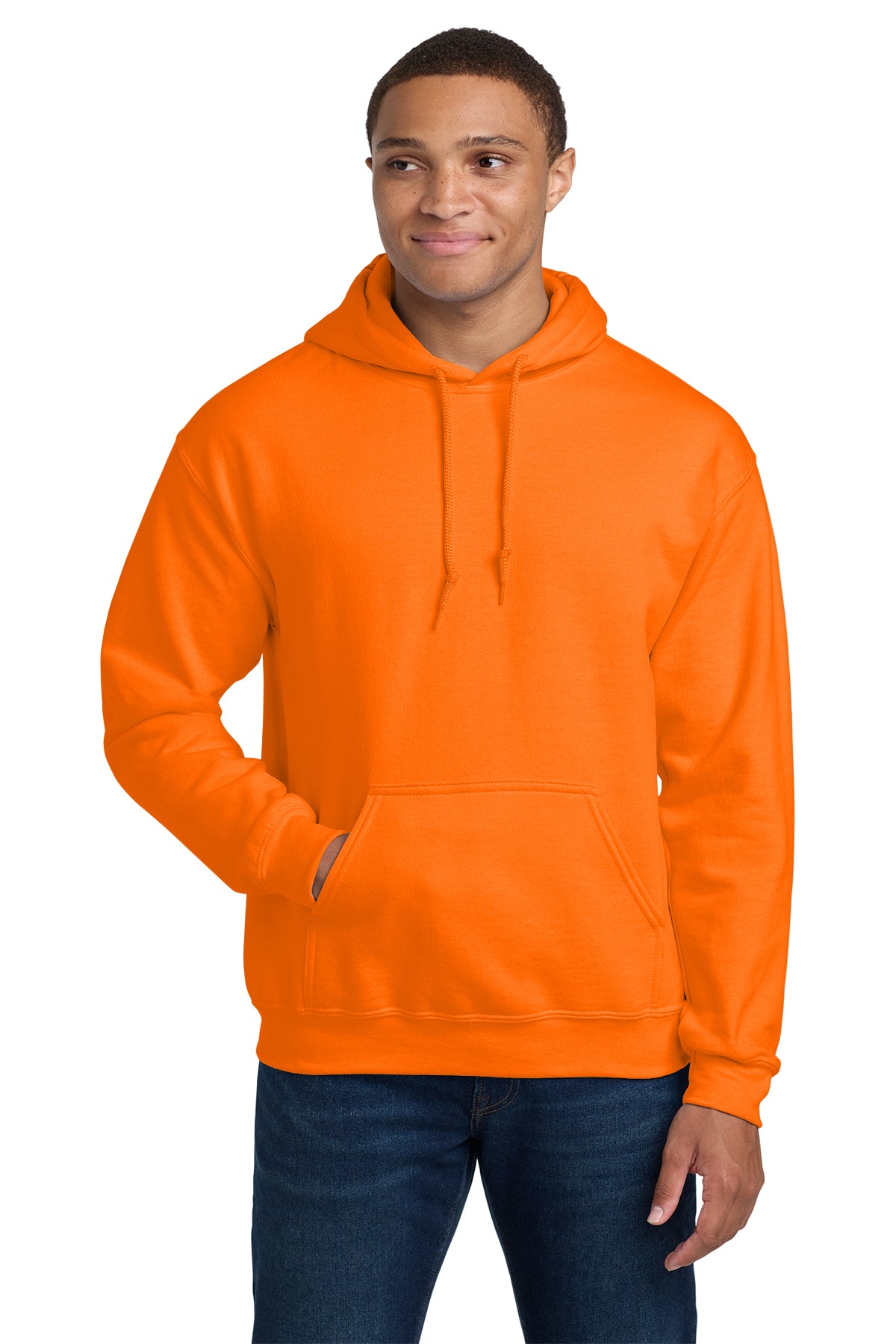 Gildan 18500 Heavy Blend Hoodie - S. Orange