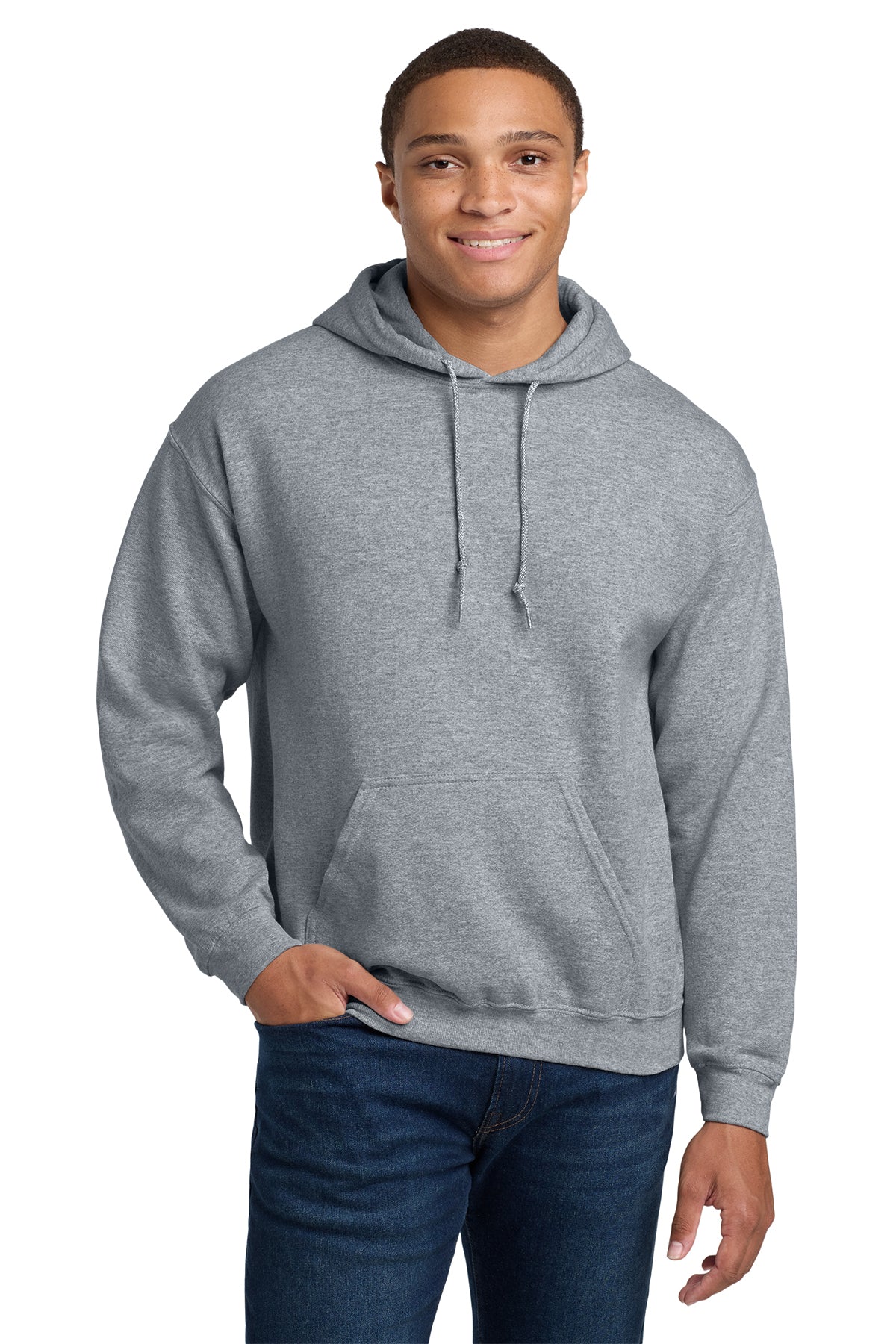 Gildan 18500 Heavy Blend Hoodie - Sport Grey