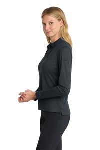 Nike Women's Dri-FIT Micro Pique 2.0 Long Sleeve Polo | NKDC2105
