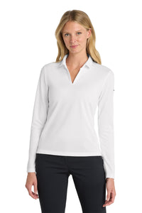 Nike Women's Dri-FIT Micro Pique 2.0 Long Sleeve Polo | NKDC2105