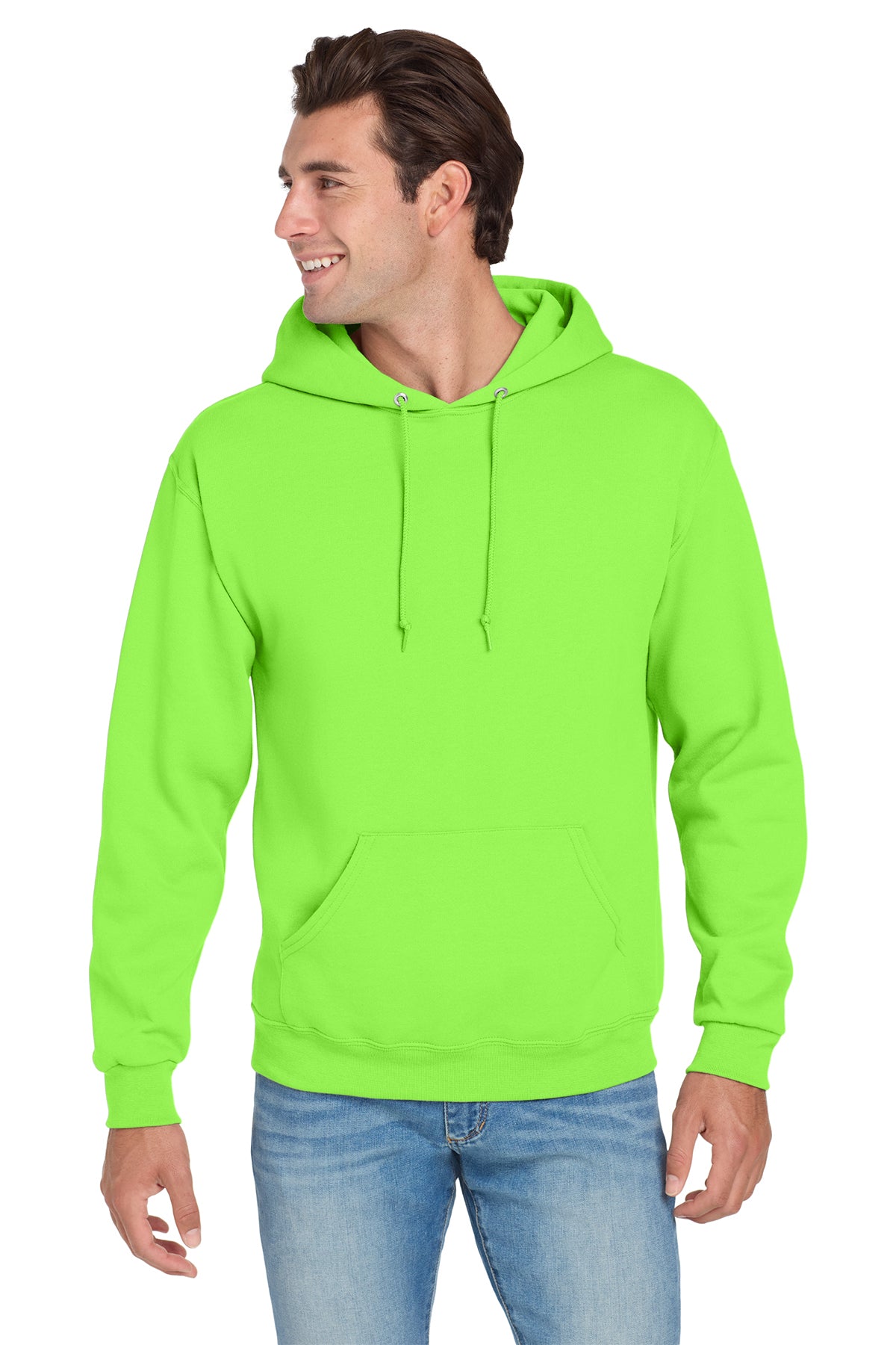 Jerzees 996 NuBlend Hoodie - Neon Green
