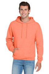 Jerzees 996 NuBlend Hoodie - Retro Heather Coral