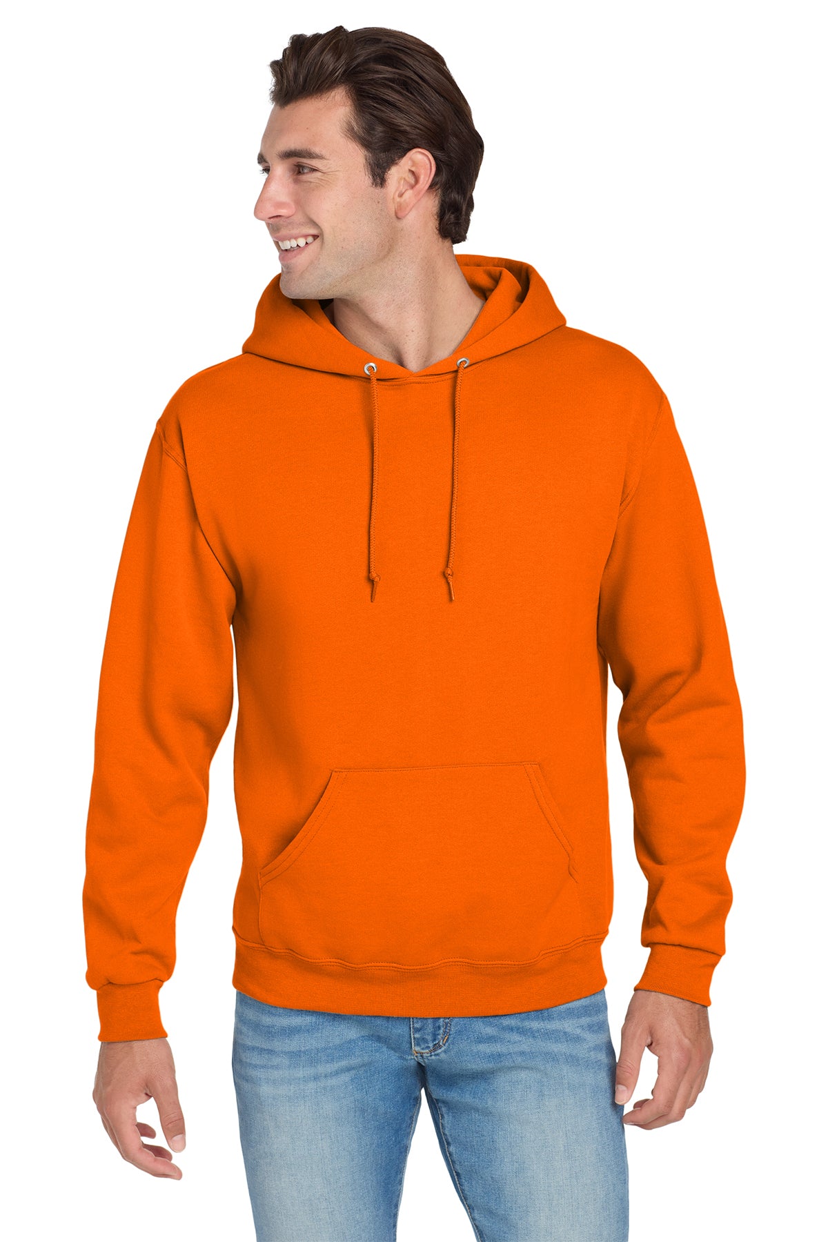 Jerzees 996 NuBlend Hoodie - Safety Orange