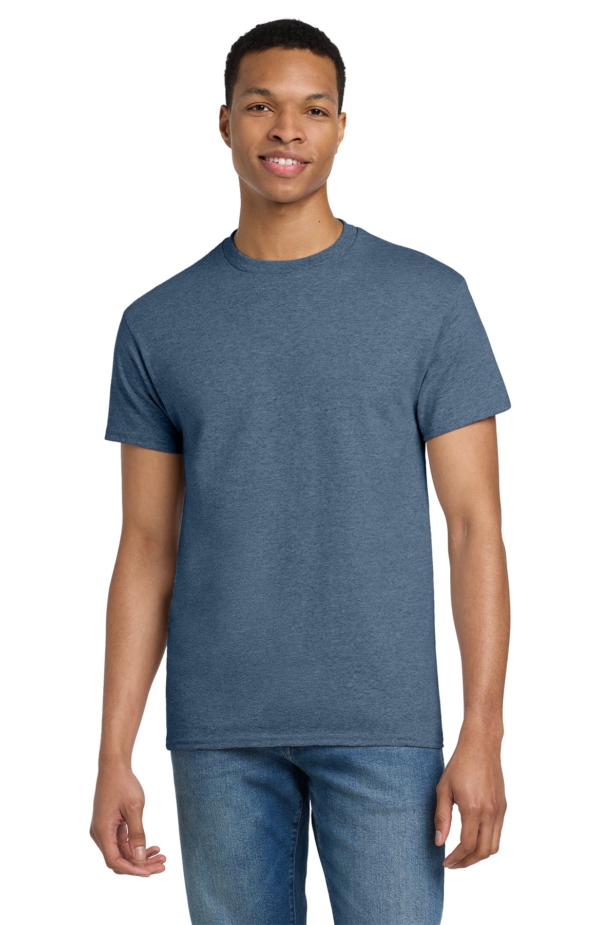 Gildan 2000 Ultra Cotton T-Shirt - Heathered Indigo