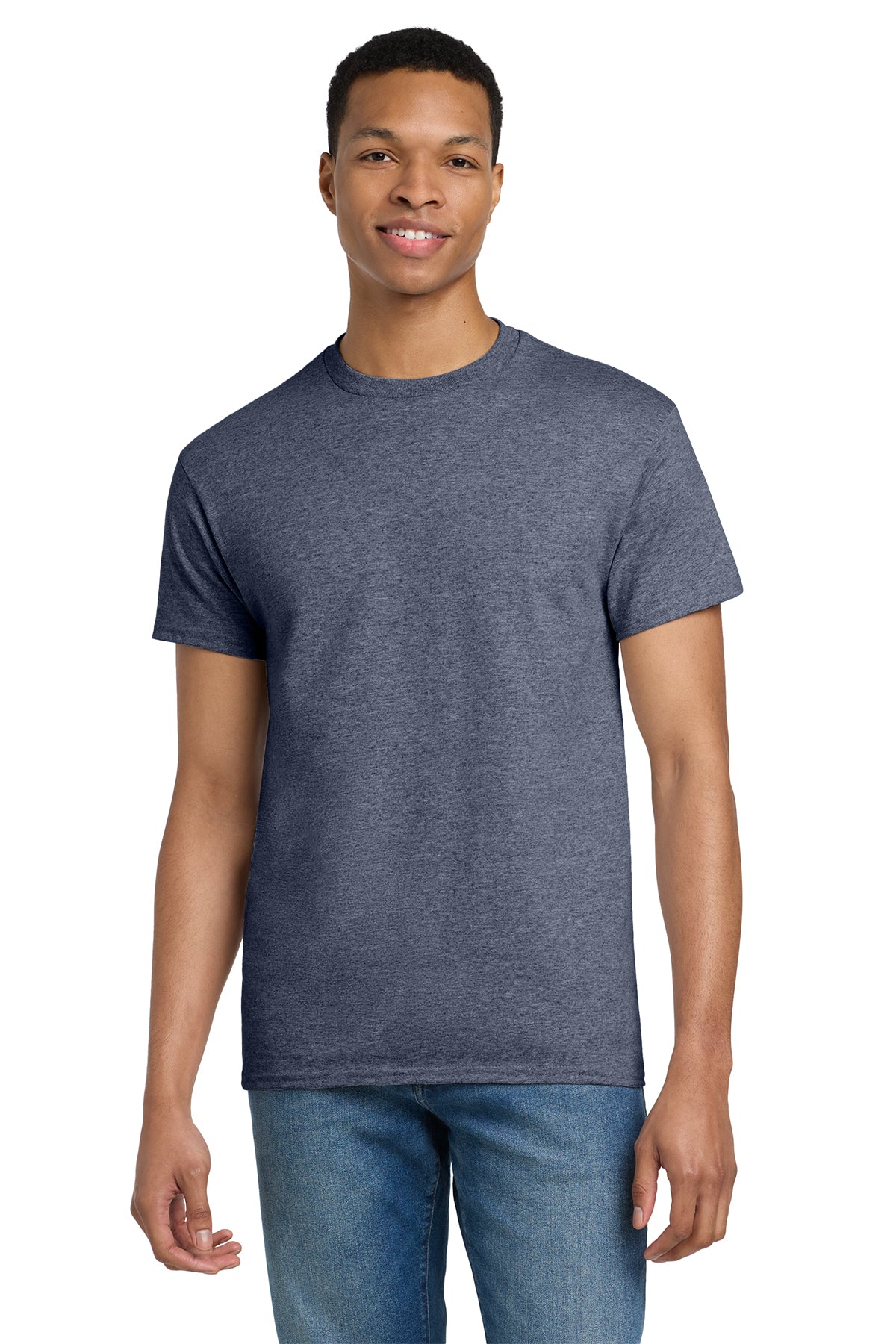 Gildan 2000 Ultra Cotton T-Shirt - Heather Navy