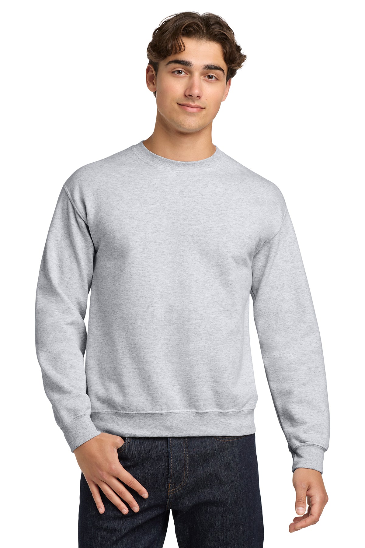 Gildan 18000 Heavy Blend Crewneck Sweatshirt - Ash