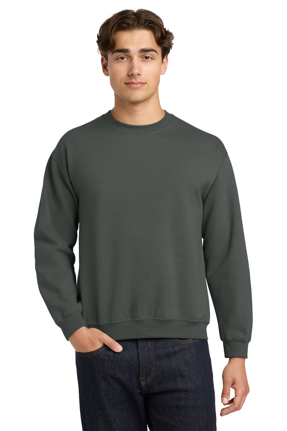 Gildan 18000 Heavy Blend Crewneck Sweatshirt - Charcoal