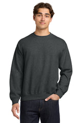 Gildan 18000 Heavy Blend Crewneck Sweatshirt - Fan Charcoal Heather