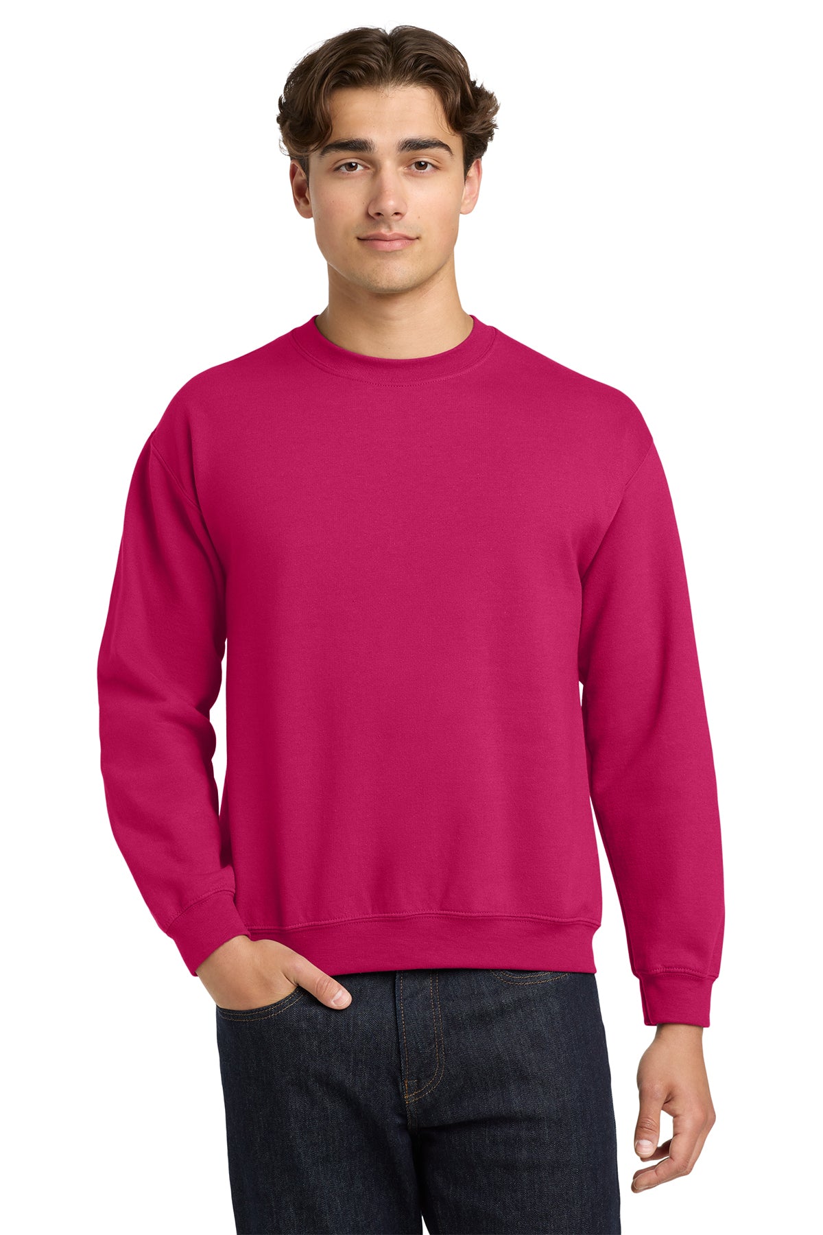 Gildan 18000 Heavy Blend Crewneck Sweatshirt - Heliconia
