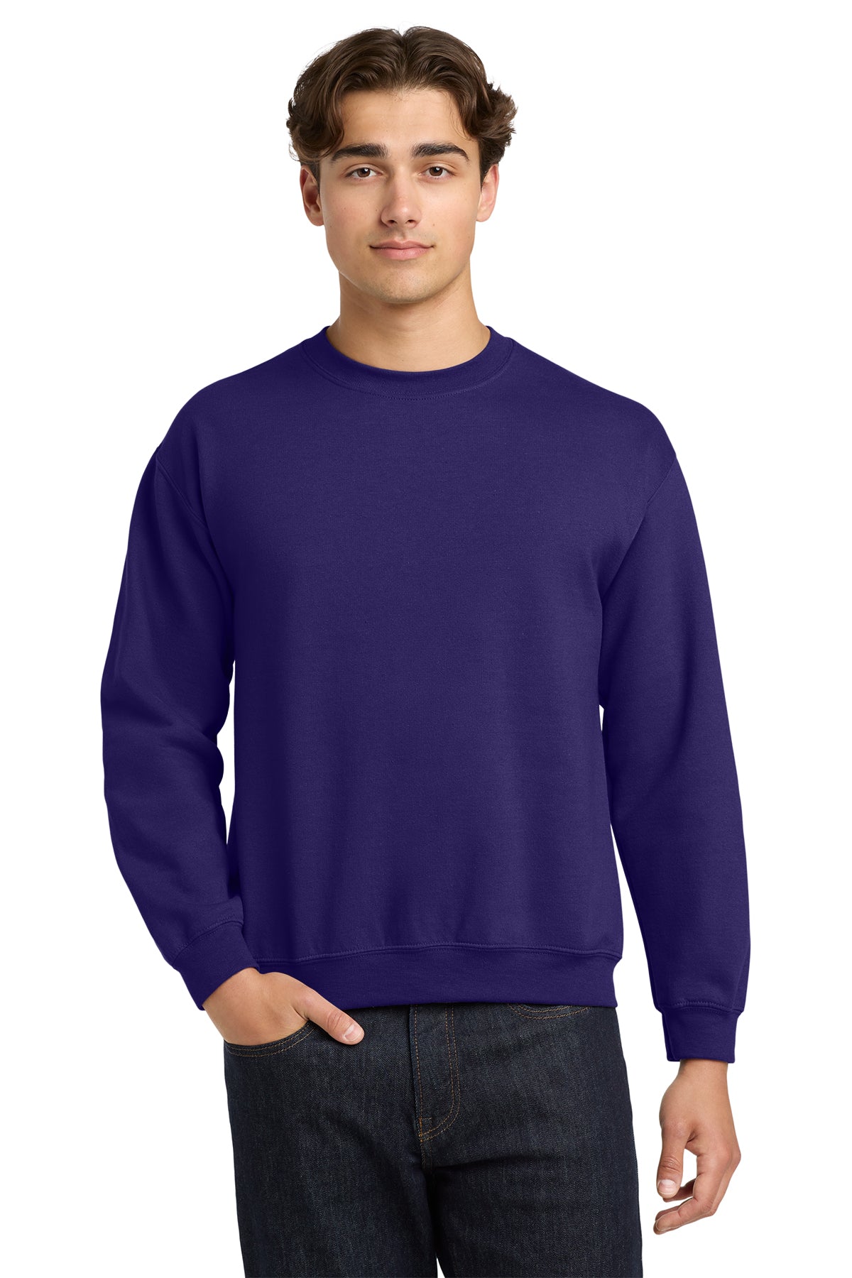 Gildan 18000 Heavy Blend Crewneck Sweatshirt - Purple