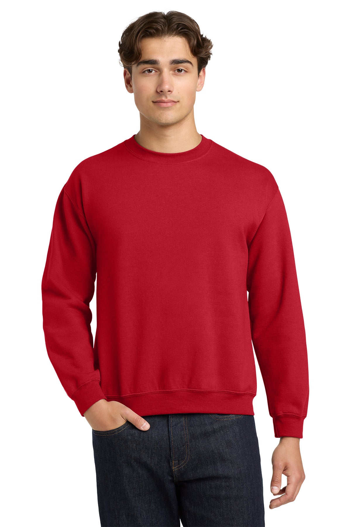 Gildan 18000 Heavy Blend Crewneck Sweatshirt - Red