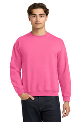 Gildan 18000 Heavy Blend Crewneck Sweatshirt - Safety Pink