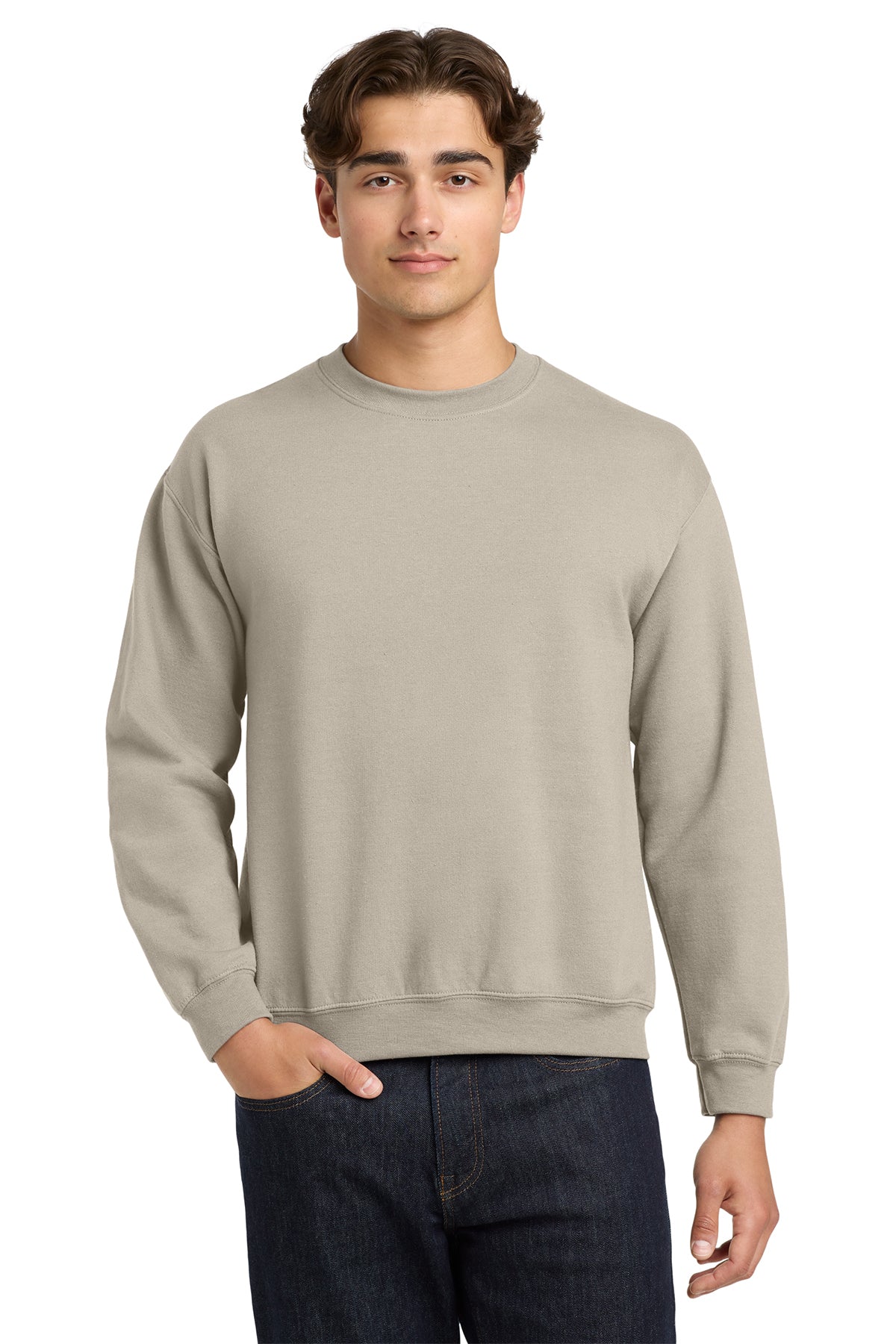 Gildan 18000 Heavy Blend Crewneck Sweatshirt - Sand