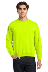Gildan 18000 Heavy Blend Crewneck Sweatshirt - Safety Green