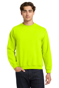Gildan 18000 Heavy Blend Crewneck Sweatshirt - Safety Green