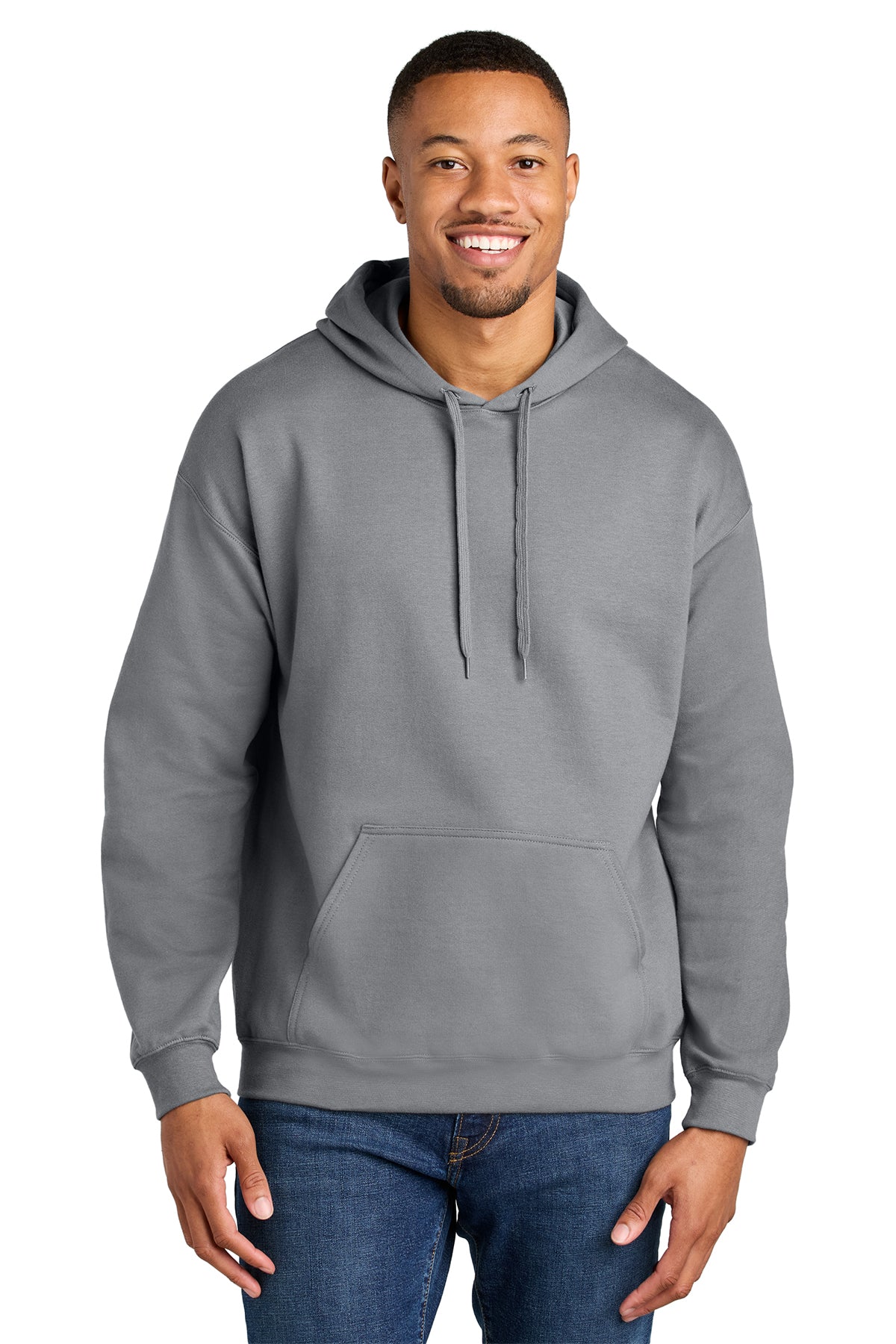 Gildan SF500 Softstyle Midweight Hoodie - Cement