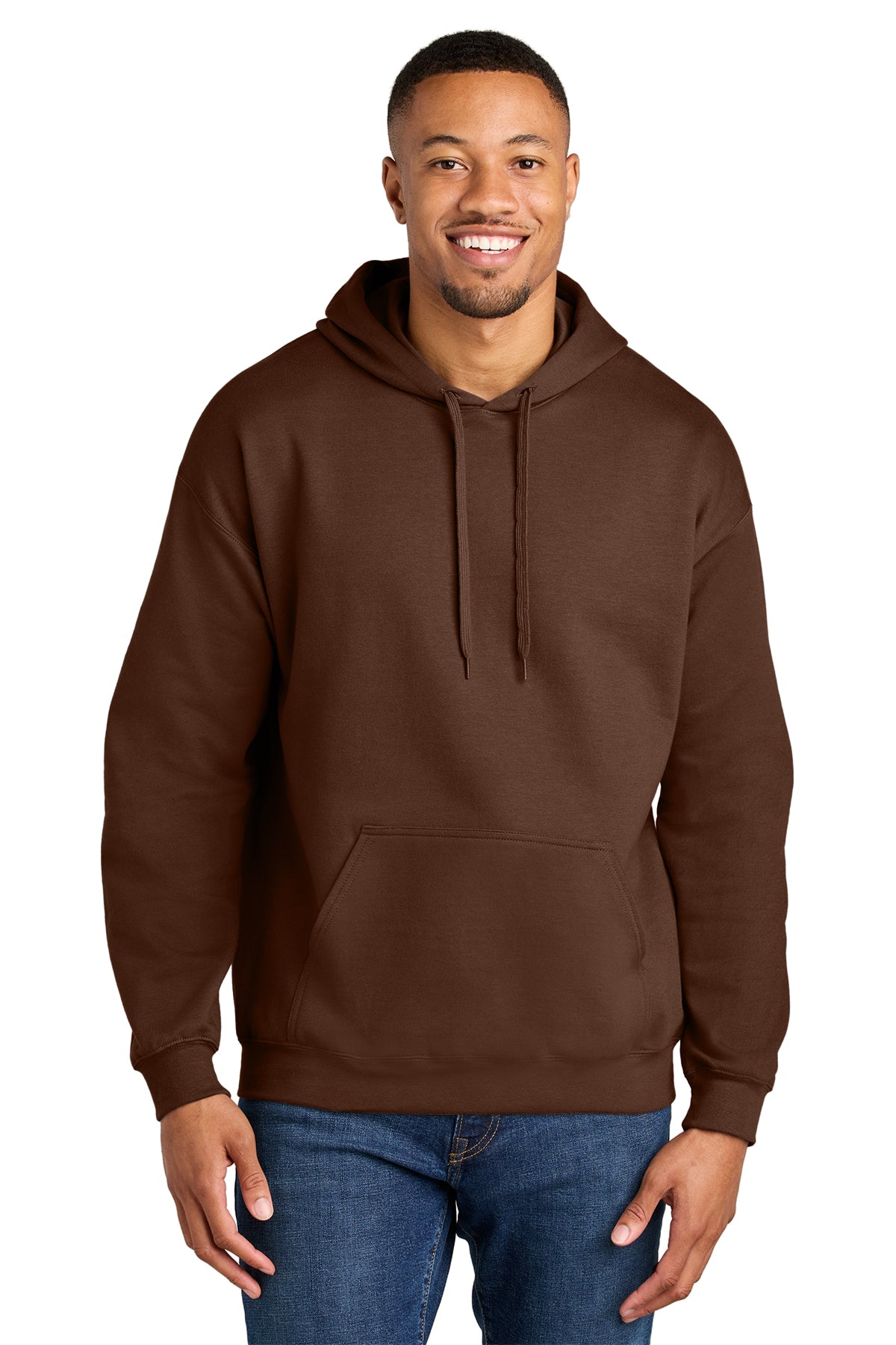 Gildan SF500 Softstyle Midweight Hoodie - Cocoa
