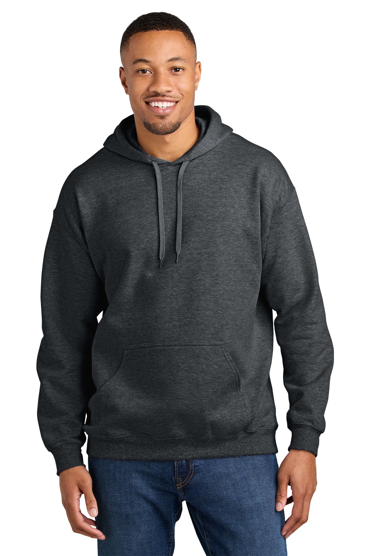 Gildan SF500 Softstyle Midweight Hoodie - Dark Heather