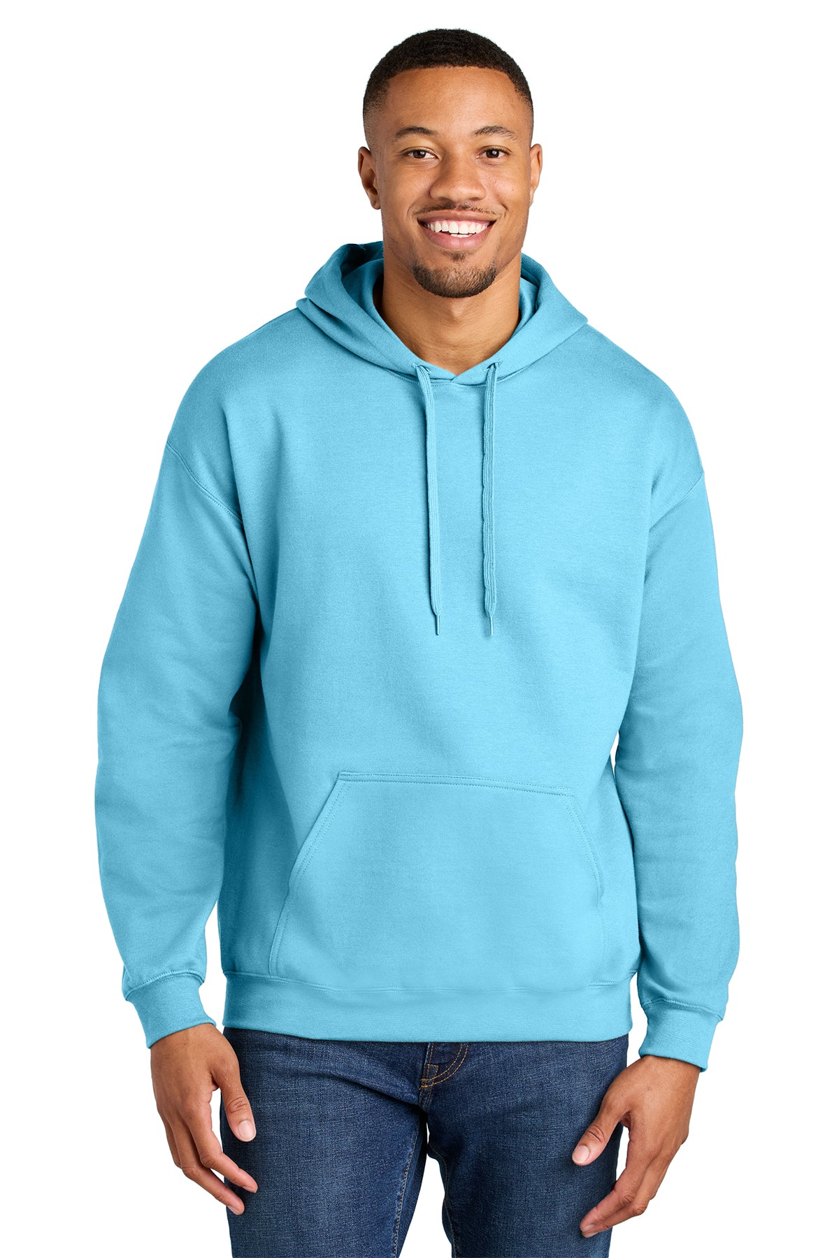 Gildan SF500 Softstyle Midweight Hoodie - Sky