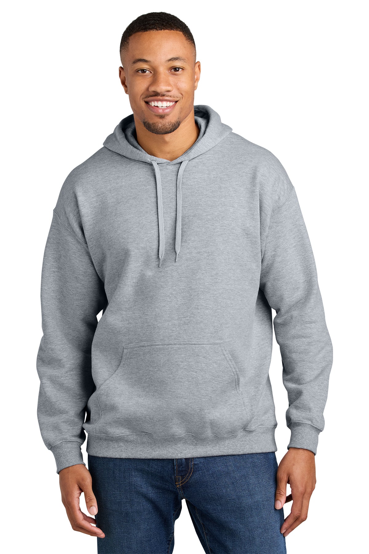 Gildan SF500 Softstyle Midweight Hoodie - Ring Spun Sport Grey