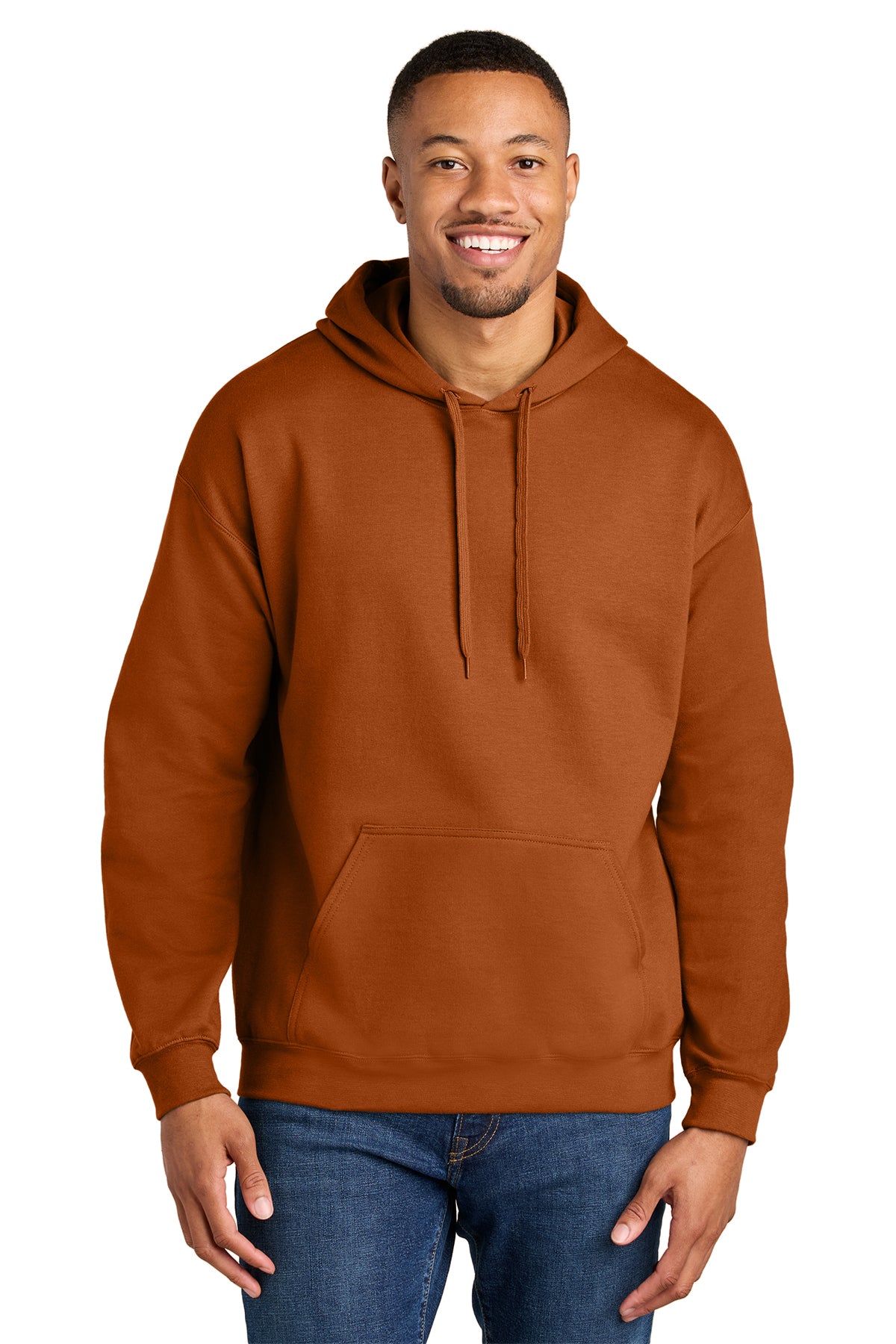 Gildan SF500 Softstyle Midweight Hoodie - T. Orange
