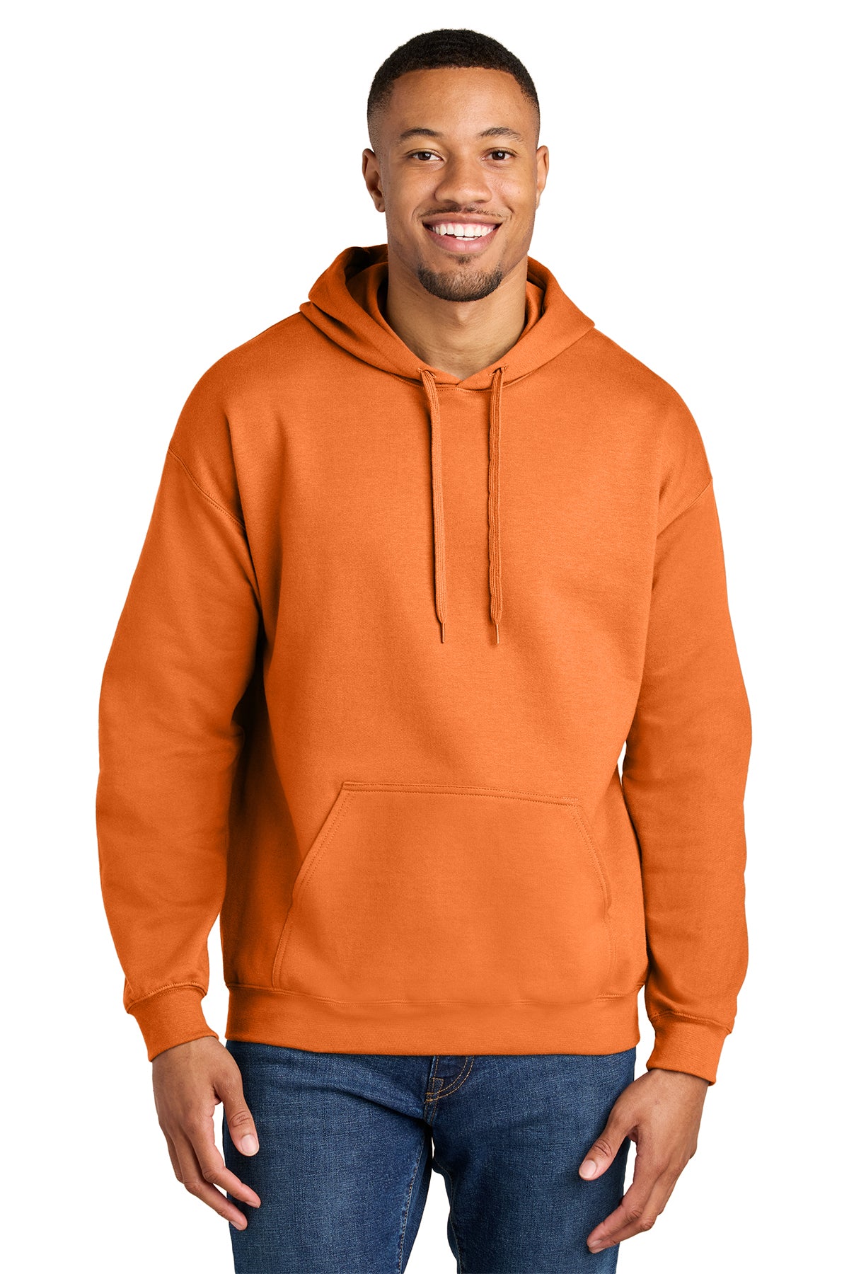 Gildan SF500 Softstyle Midweight Hoodie - Tangerine
