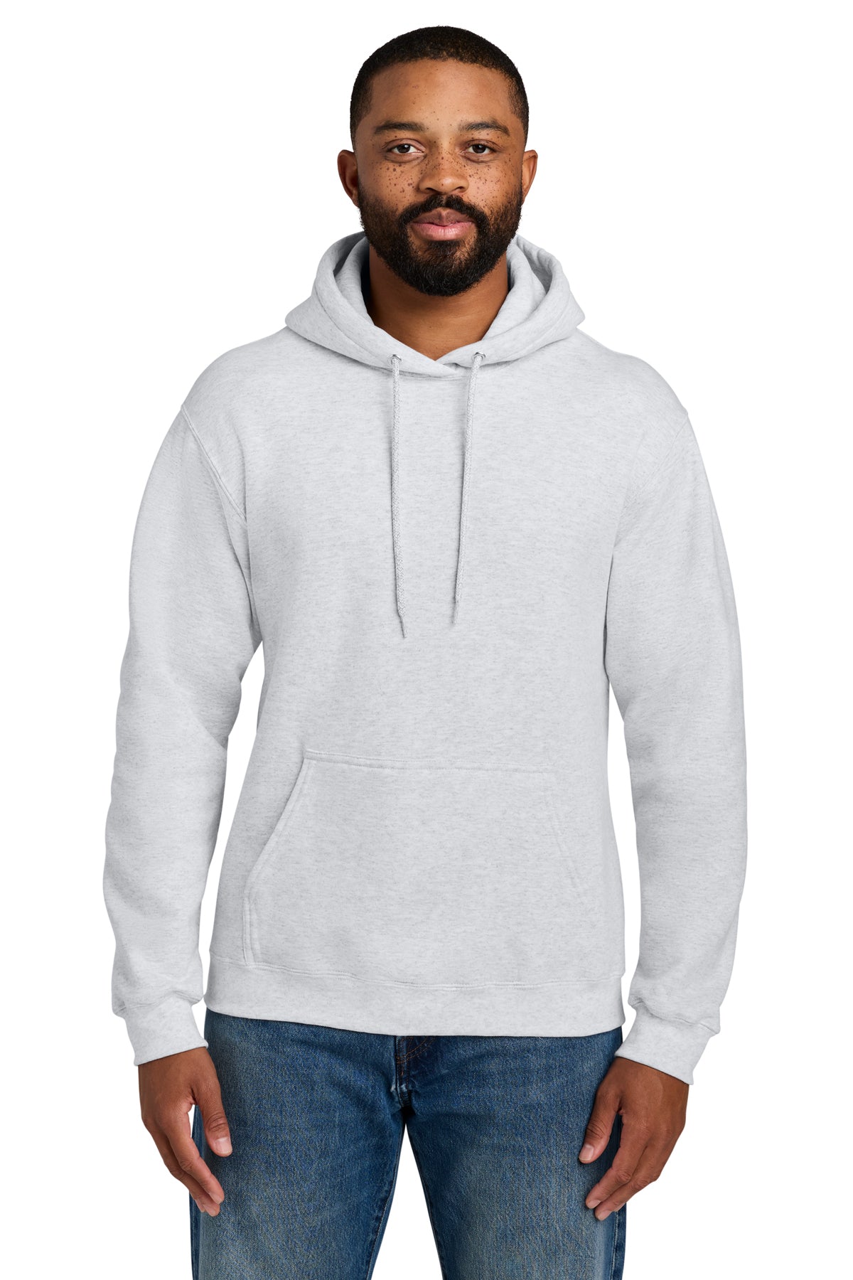 Port & Company PC90H Essential Fleece Pullover Hoodie - Ash