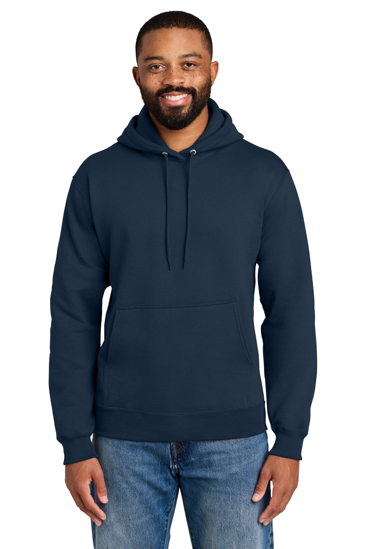 Port & Company PC90H Essential Fleece Pullover Hoodie - Navy