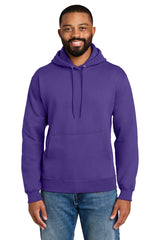 Port & Company PC90H Essential Fleece Pullover Hoodie - Purple