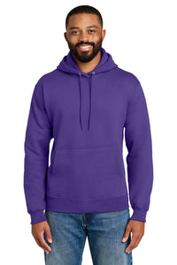 Port & Company PC90H Essential Fleece Pullover Hoodie - Purple