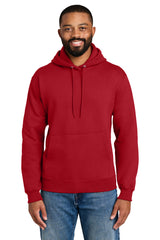 Port & Company PC90H Essential Fleece Pullover Hoodie - Red