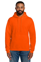 Port & Company PC90H Essential Fleece Pullover Hoodie - Safety Orange