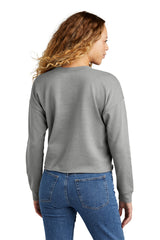LNEA514 New Era® Women's Tri-Blend Fleece Crop Crew
