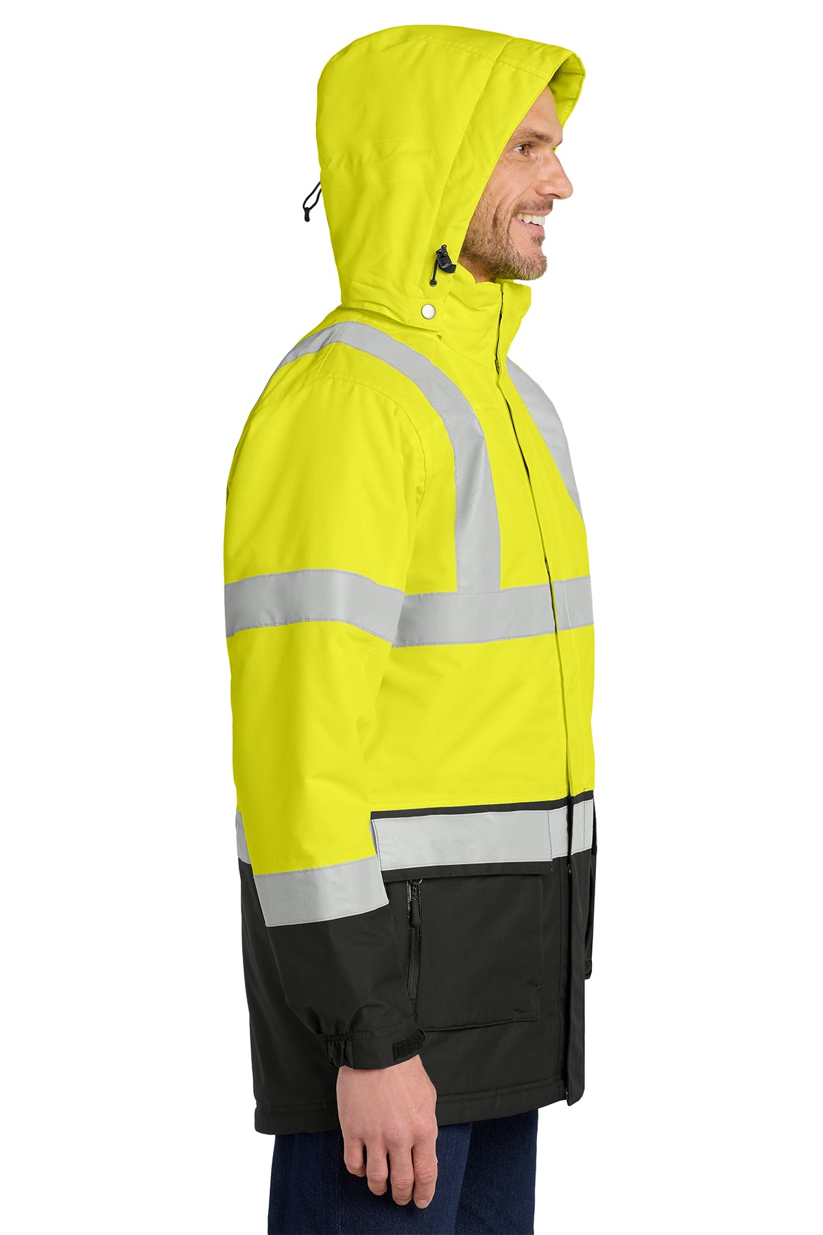 Port Authority® ANSI 107 Class 3 Safety Heavyweight Parka | J799S