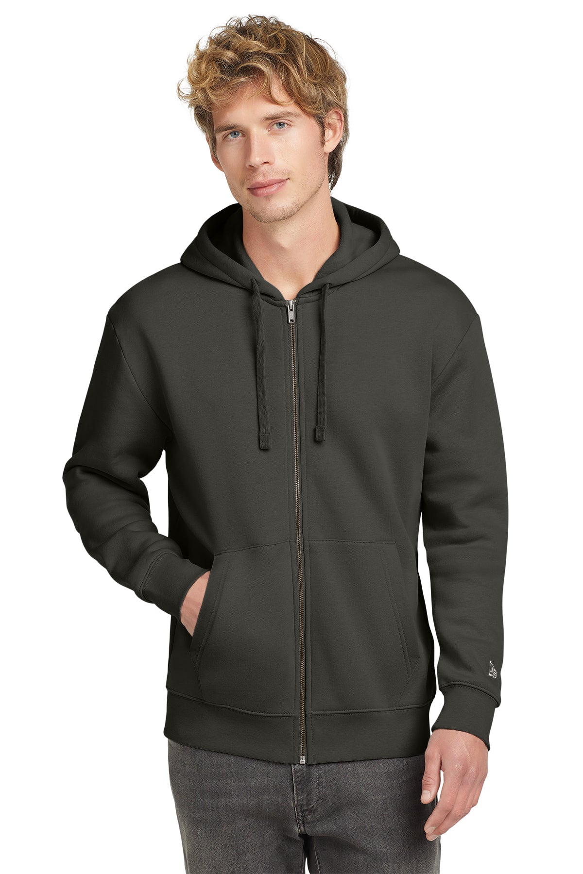 New Era® Heritage Fleece Full-Zip Hoodie