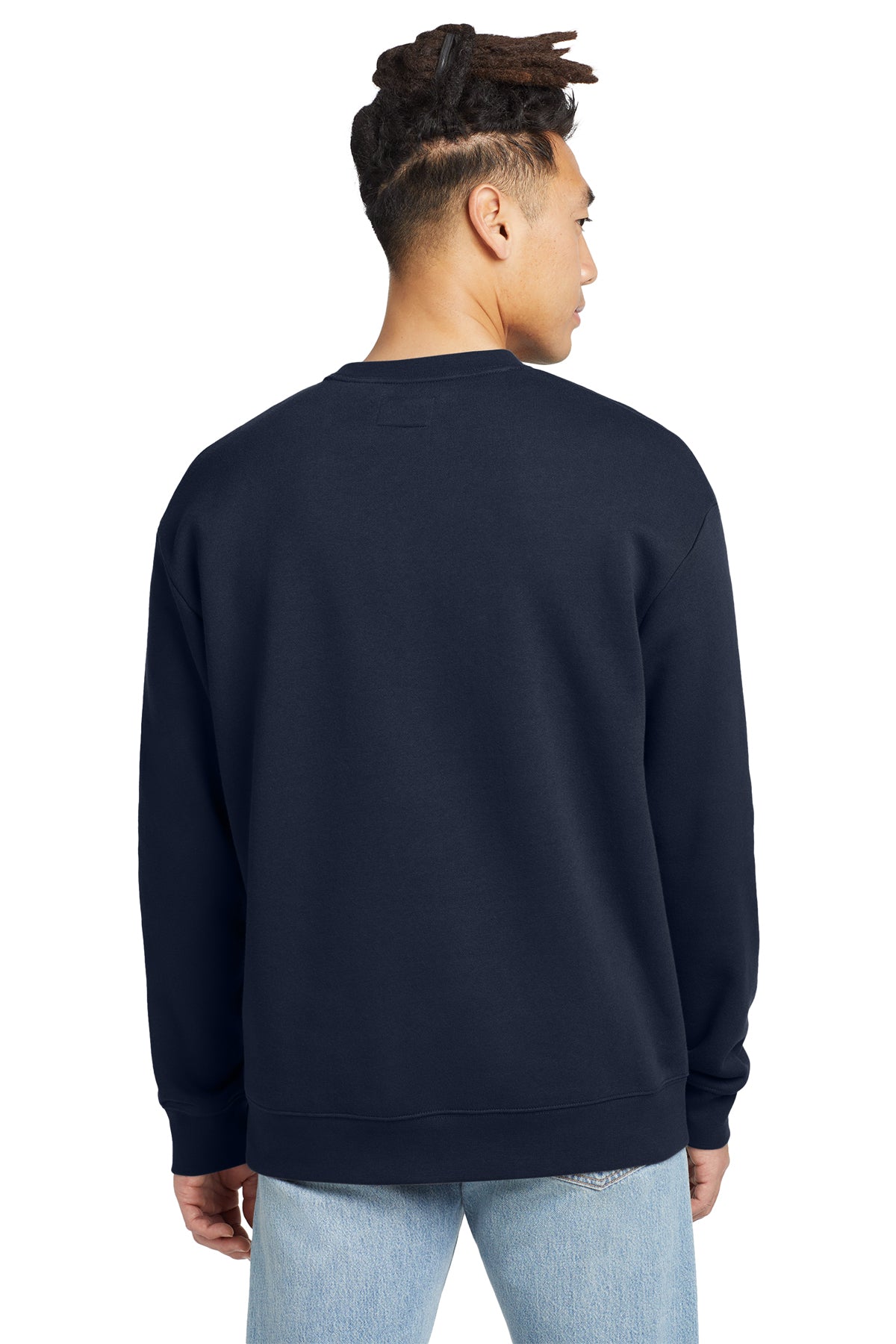 NEA527 New Era® Heritage Fleece Pocket Crew