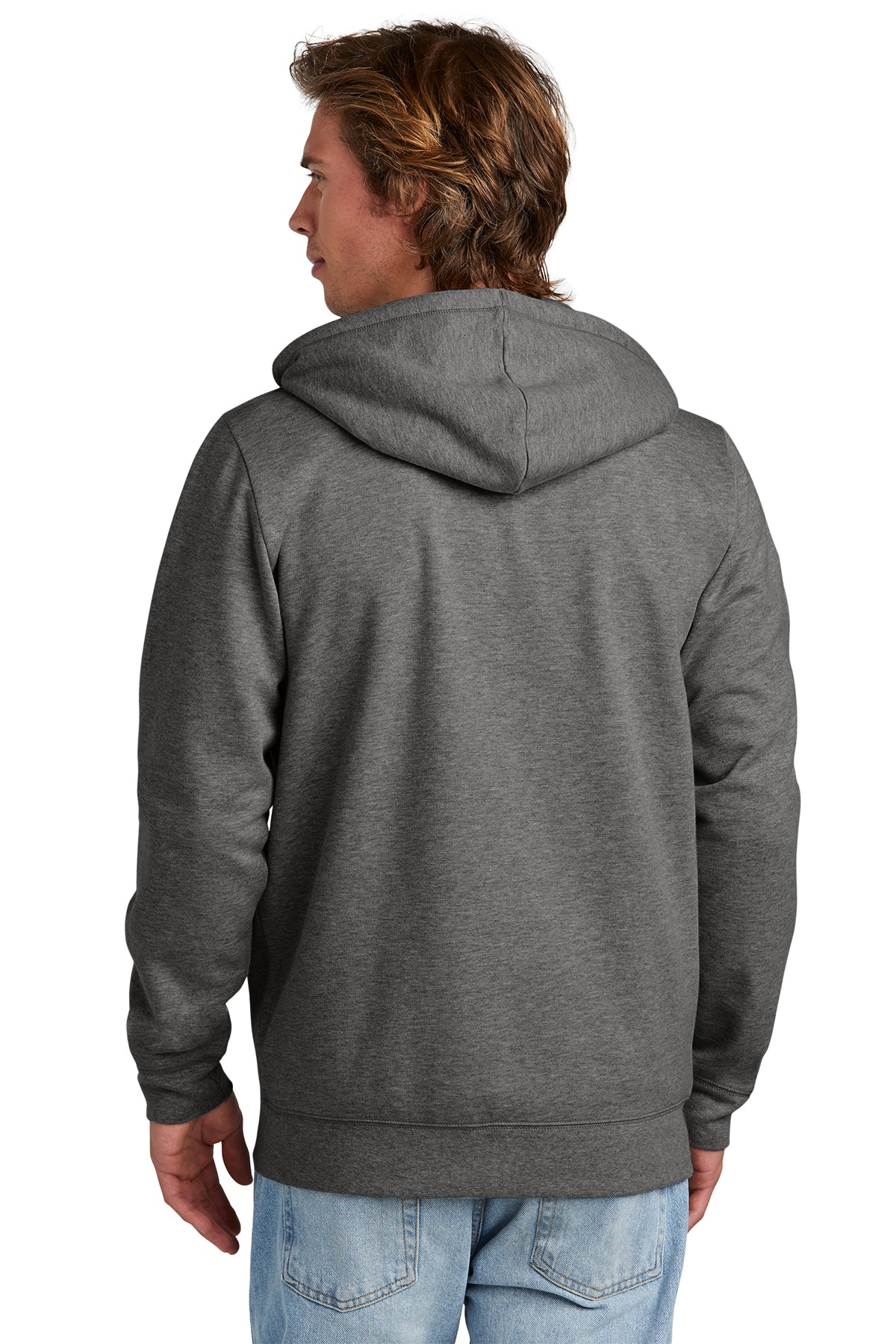 NEA551 New Era® Comeback Fleece Full-Zip Hoodie