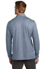 TravisMathew Oceanside Heather Long Sleeve Polo TM1MZ343