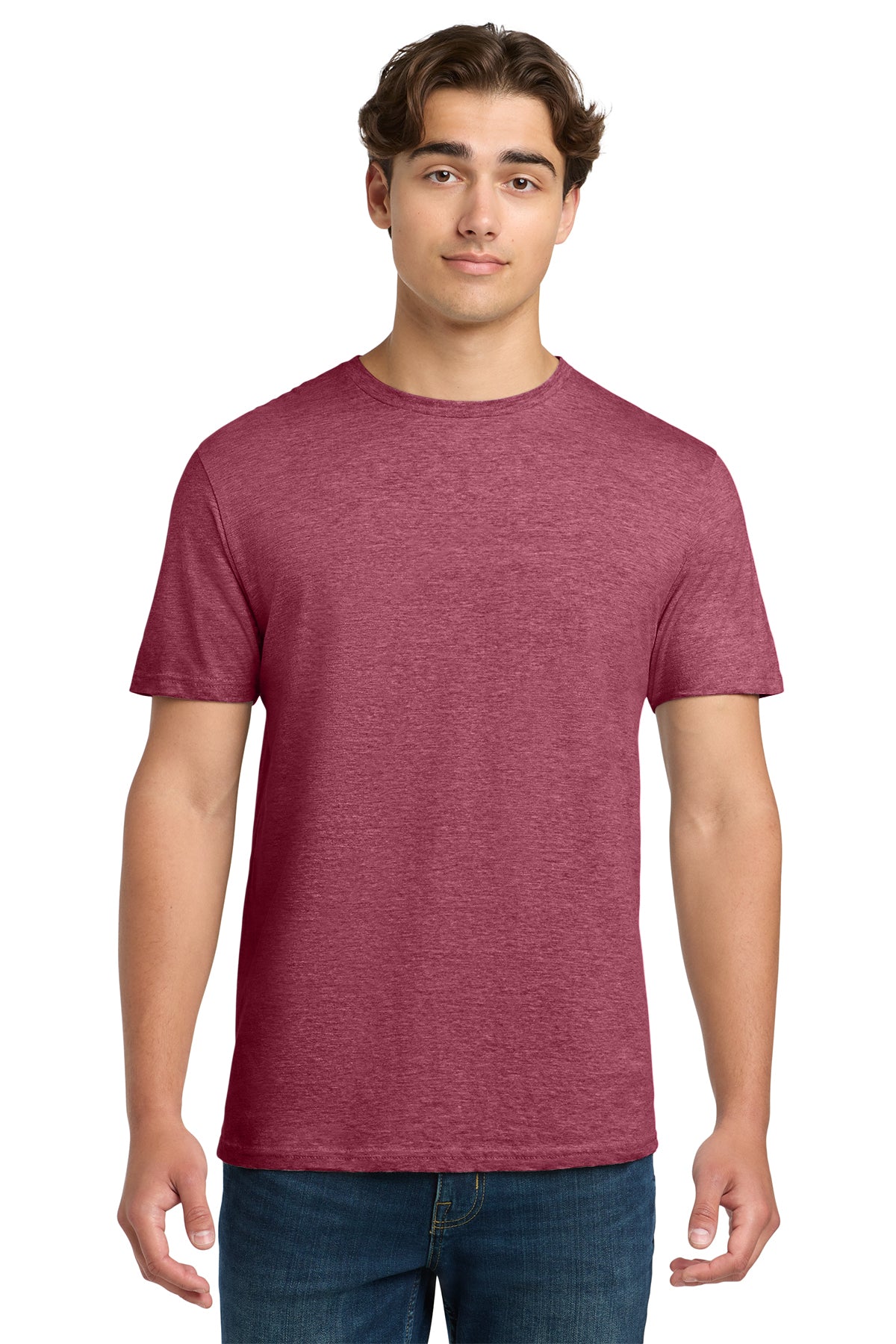 Gildan 64000 Softstyle T-Shirt - Heather Cardinal