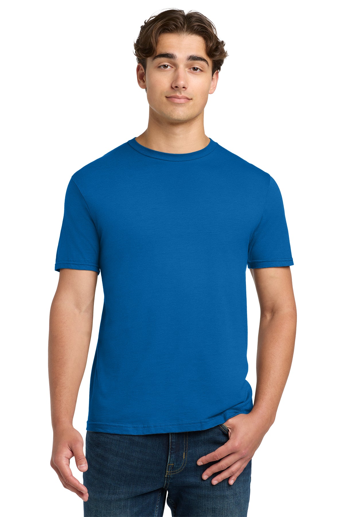 Gildan 64000 Softstyle T-Shirt - Neon Blue