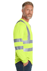 CornerStone® - ANSI 107 Class 3 Long Sleeve Snag-Resistant Reflective T-Shirt | CS409