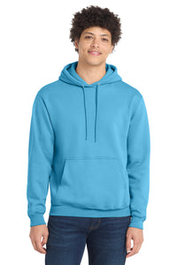 Port & Company PC78H Core Fleece Pullover Hoodie - Aquatic Blue