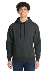 Port & Company PC78H Core Fleece Pullover Hoodie - Black Heather