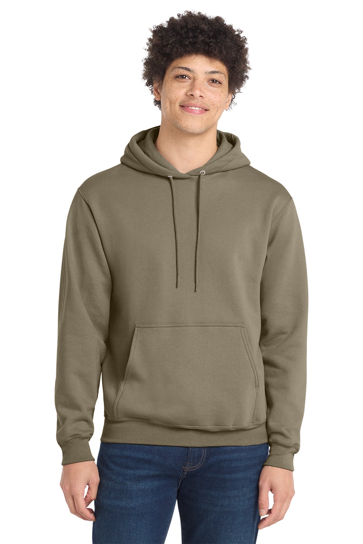 Port & Company PC78H Core Fleece Pullover Hoodie - Coyote Brown