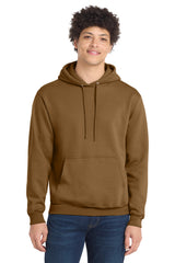 Port & Company PC78H Core Fleece Pullover Hoodie - Duck Brown